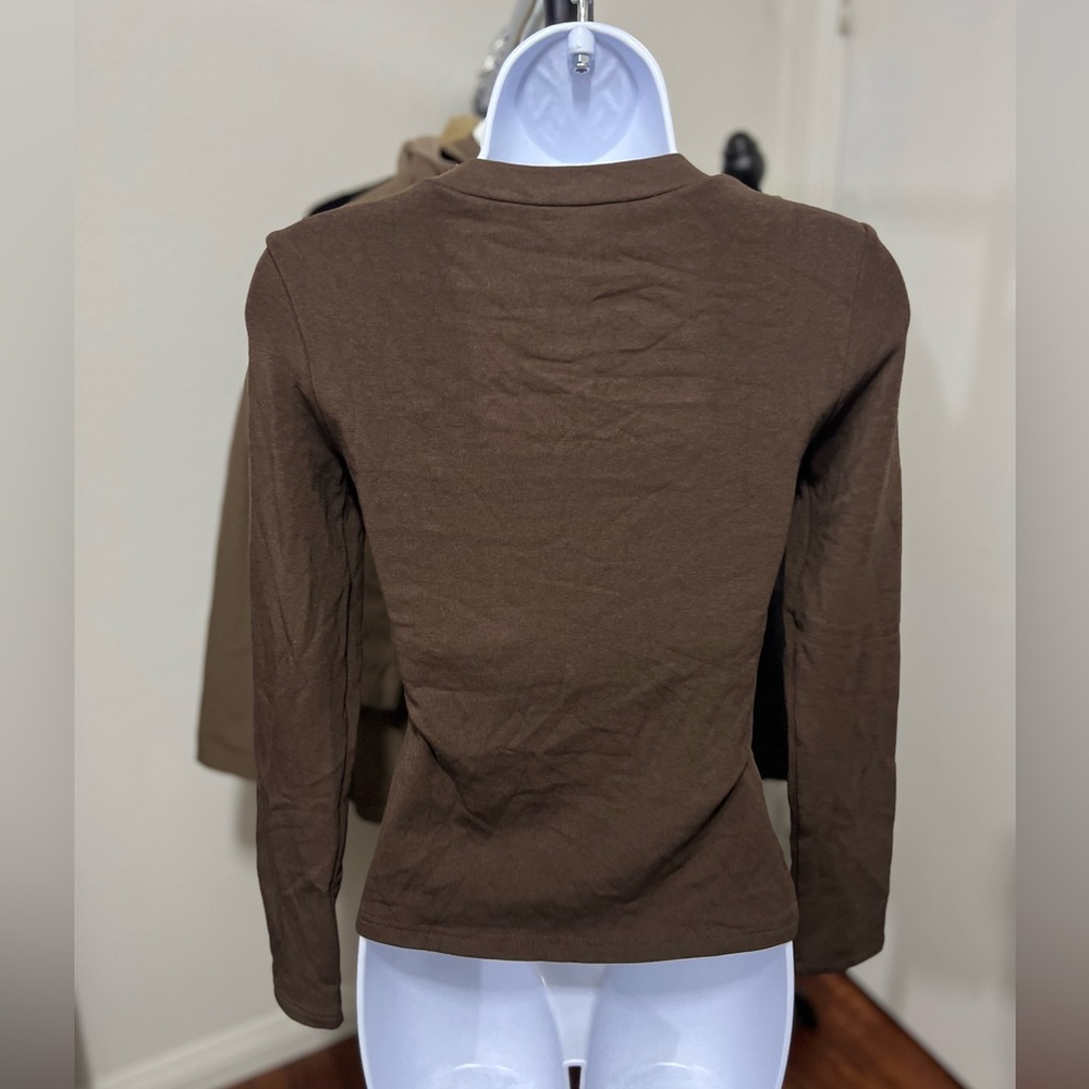 OGL Eco-Mousse®2.0 Quarter Henley Brami Top - Picture 4 of 10